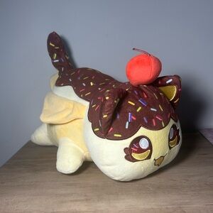 Aphmau Meemeows Sundae Cat Plush Carnival Treats Banana Split 12”